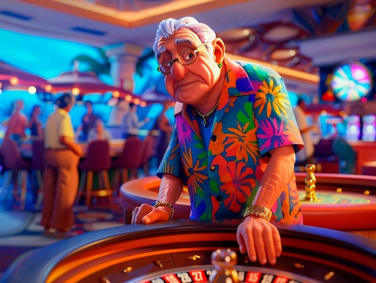 Contoh pengganda yang ditampilkan di Lightning Baccarat sebelum pembagian kartu